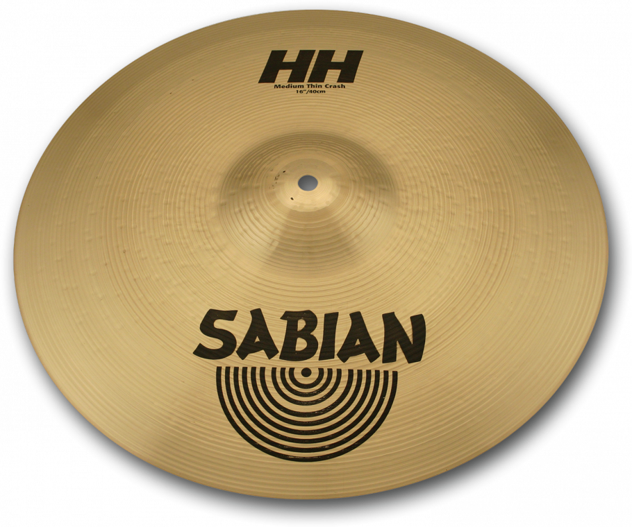 HH　Just　Medium-Thin　Sabian　Crash　16