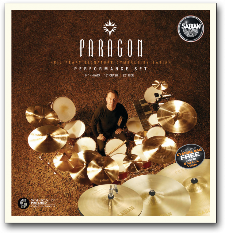 Sabian　Just　Paragon　Performance　Set　Drums