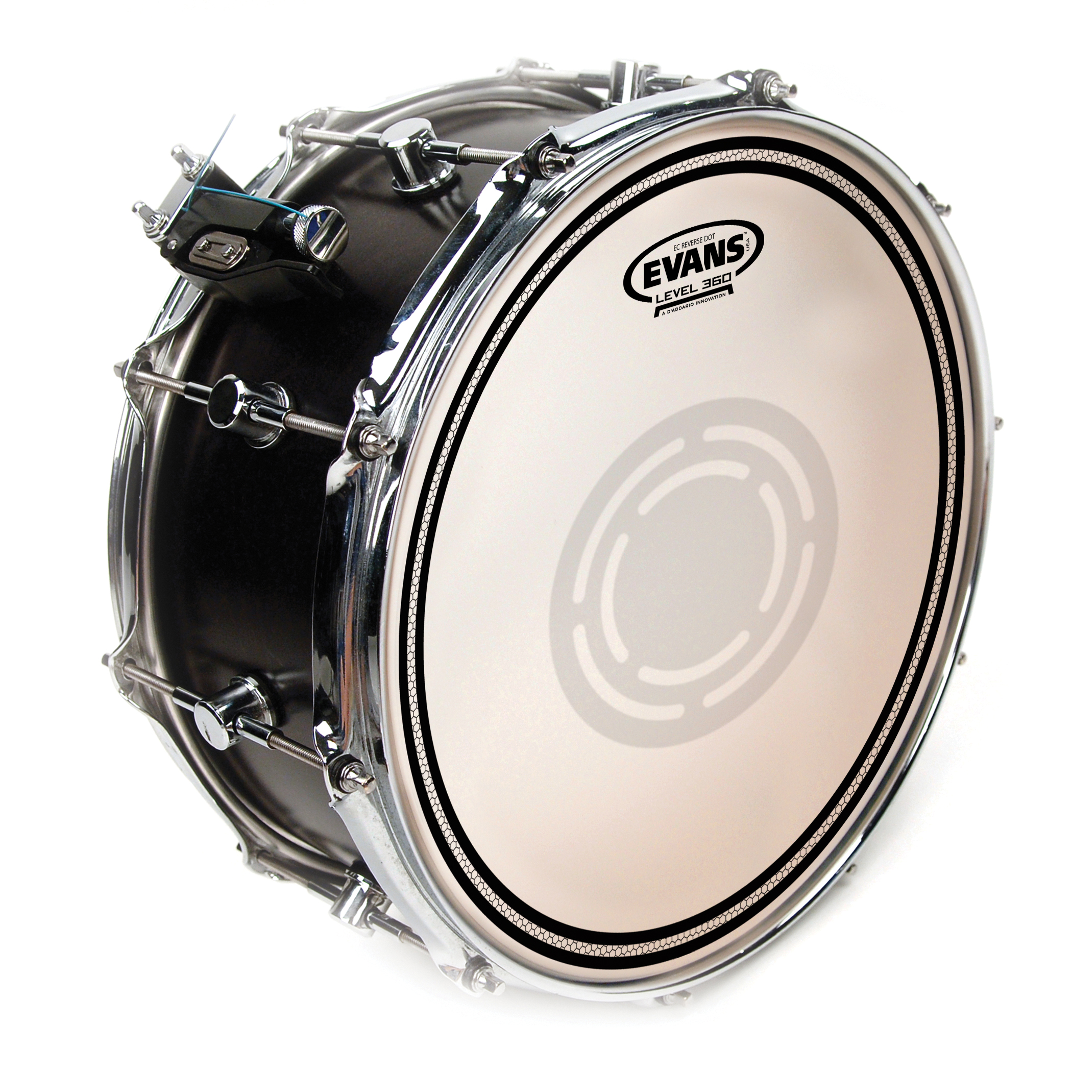 evans ec1 reverse dot coated snare drumhead