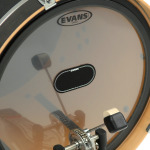 Evans EQ Double Pedal Patch, Black Nylon - Image 2