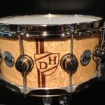 DW Exotic Series Personal Monogram Snare Drum - Image 3