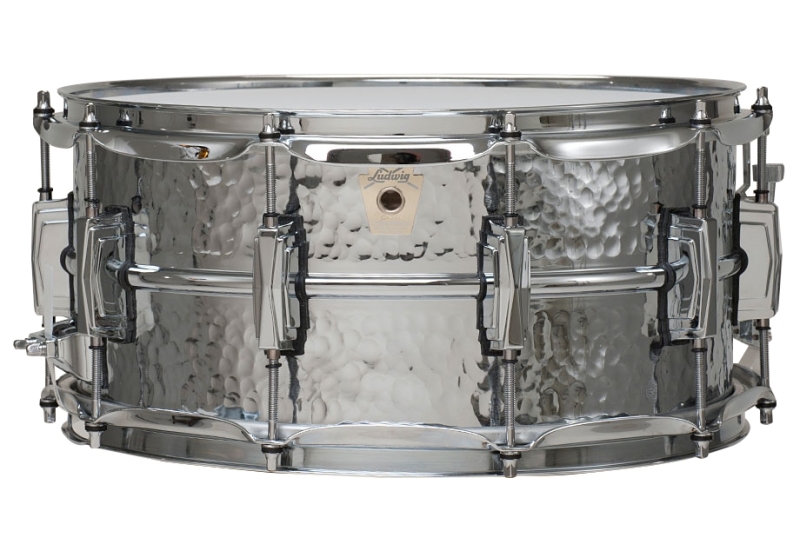 Ludwig LM402K Supraphonic 14" x 6.5" Hammered - Just Drums