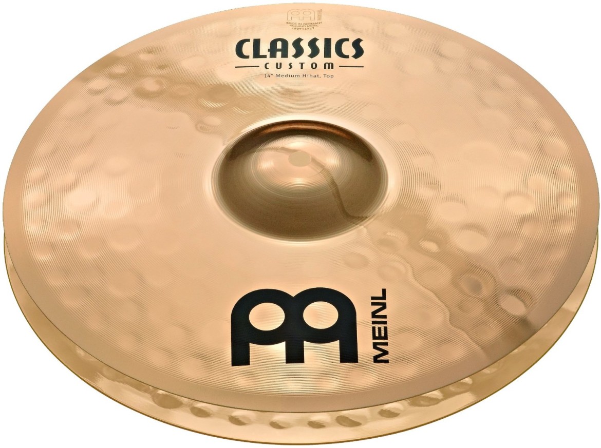 Meinl Classics Custom 14" Medium Hi Hats, Pair Just Drums