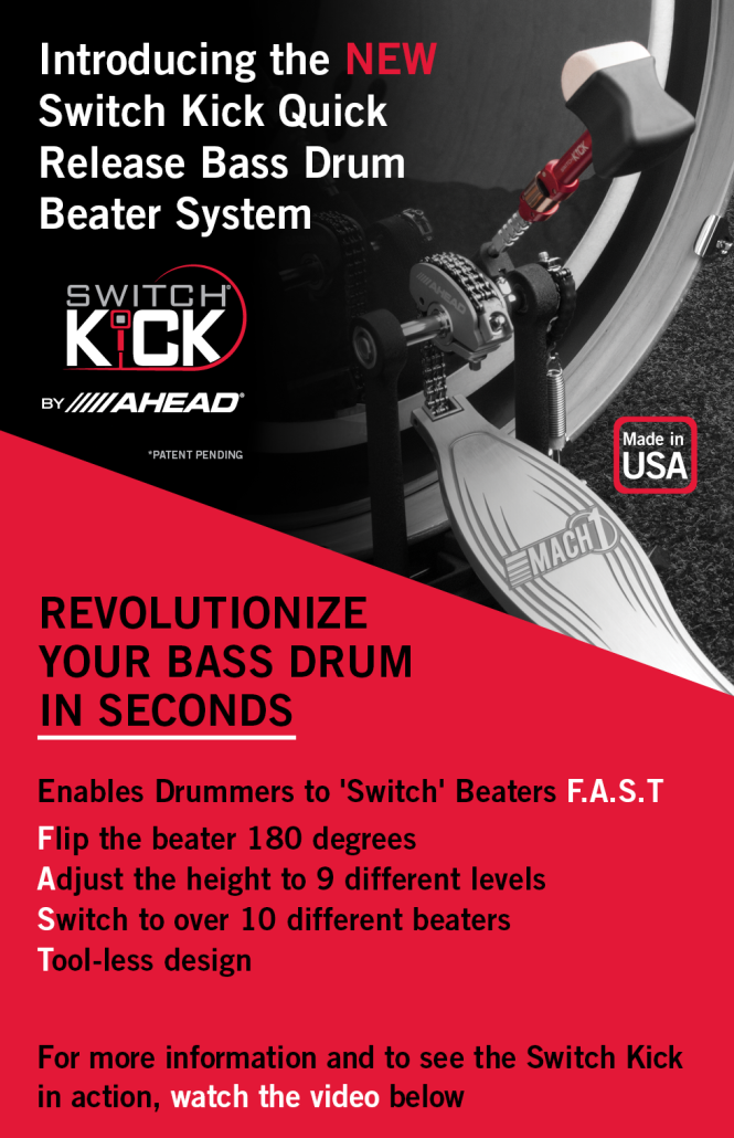 New Bass Beater The Switch Kick by Ahead Just Drums