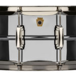 Ludwig "Super Ludwig" Chrome Over Brass Snare Drum - Nickel Hardware - Image 3