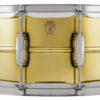 Ludwig "Super Brass" Lacquered Brass Snare Drum - Nickel Hardware - Image 3