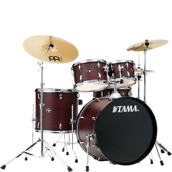 Tama ImperialStar Complete With Hardware and Meinl HCS Cymbals